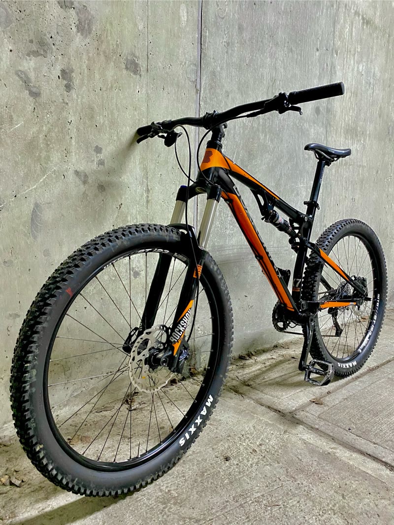 Flipped bike
