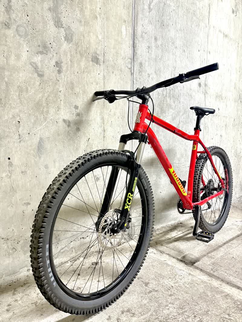 Flipped bike