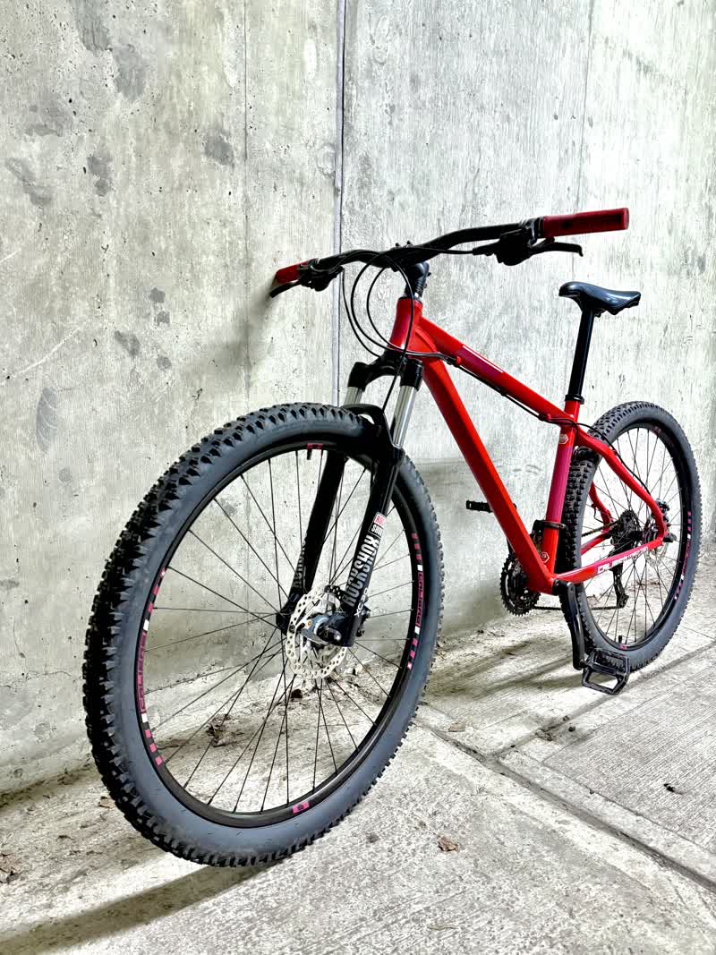 Flipped bike