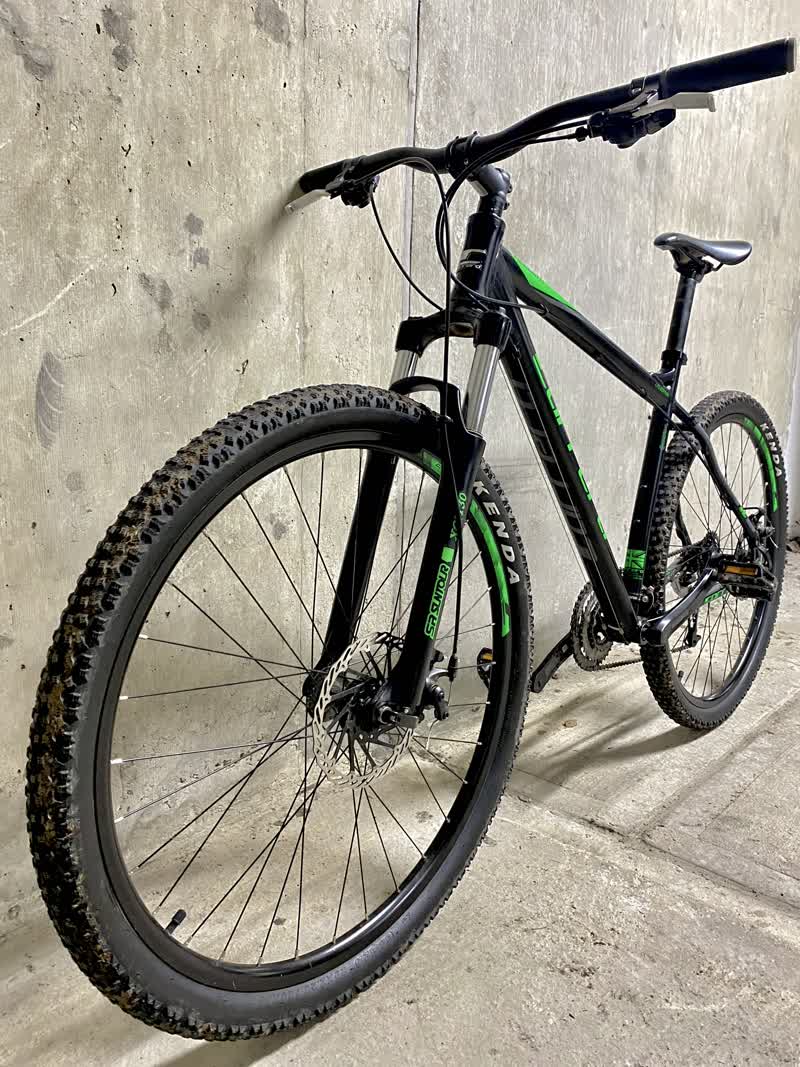 Flipped bike