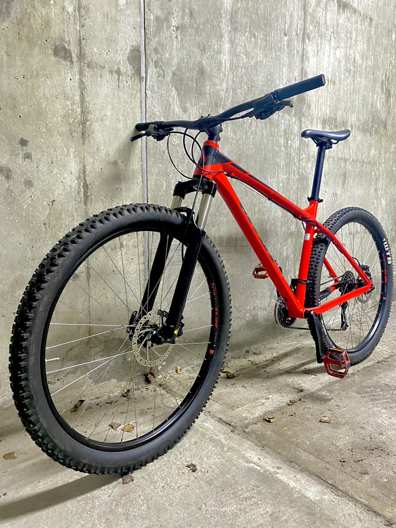 Flipped bike