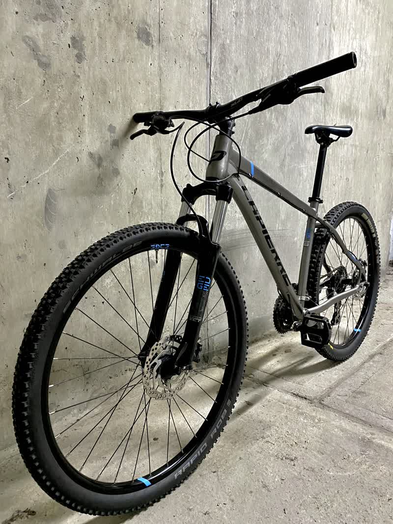 Flipped bike