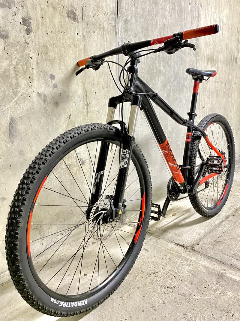Flipped bike