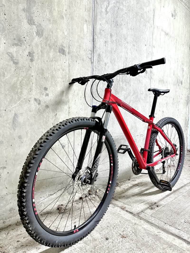Flipped bike