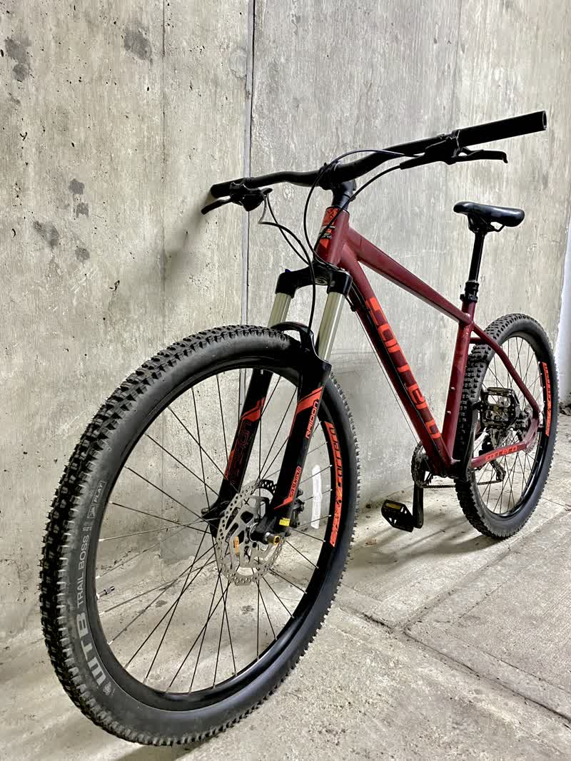 Flipped bike