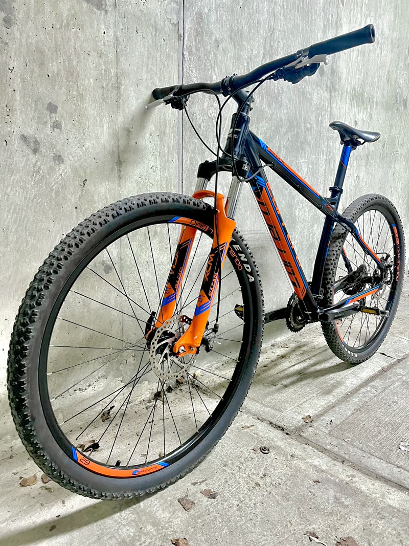 Flipped bike