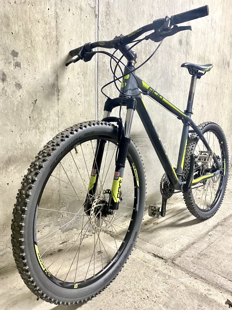 Flipped bike