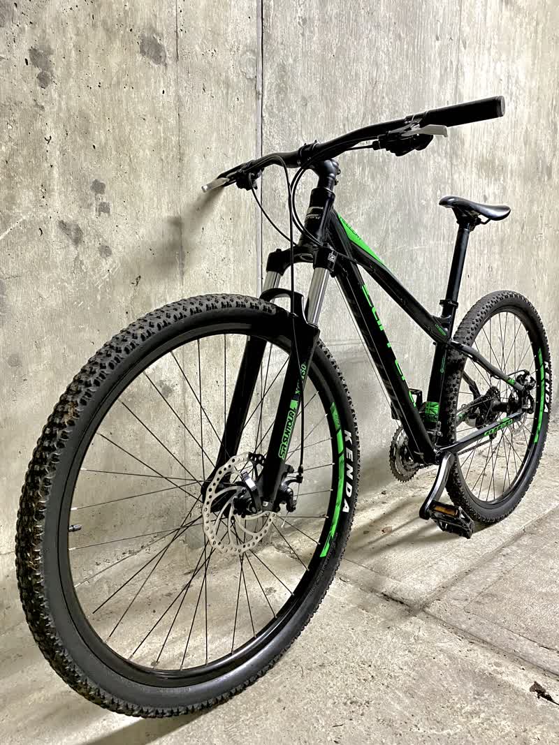 Flipped bike