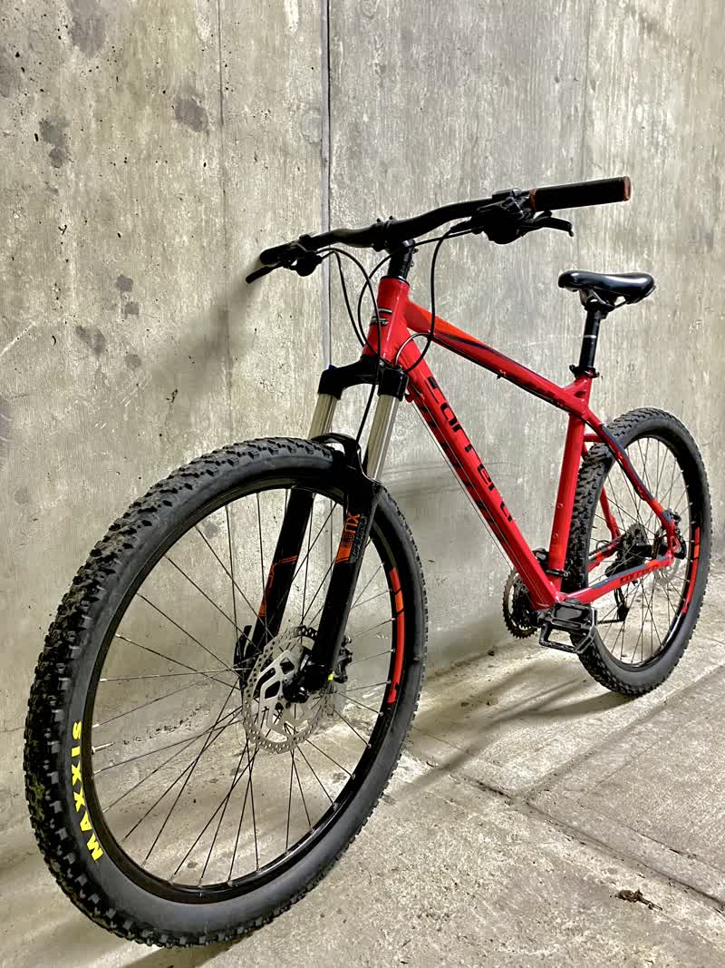 Flipped bike