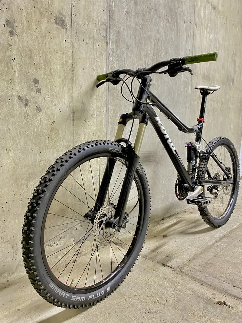 Flipped bike