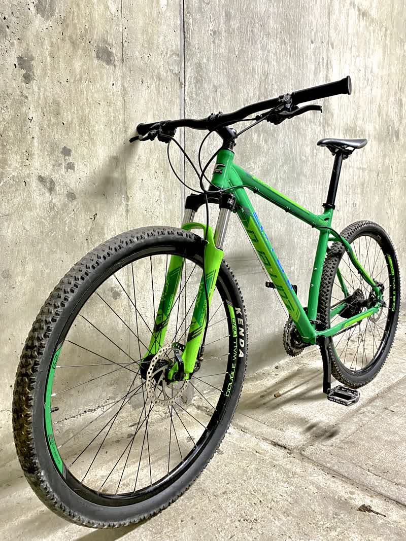 Flipped bike