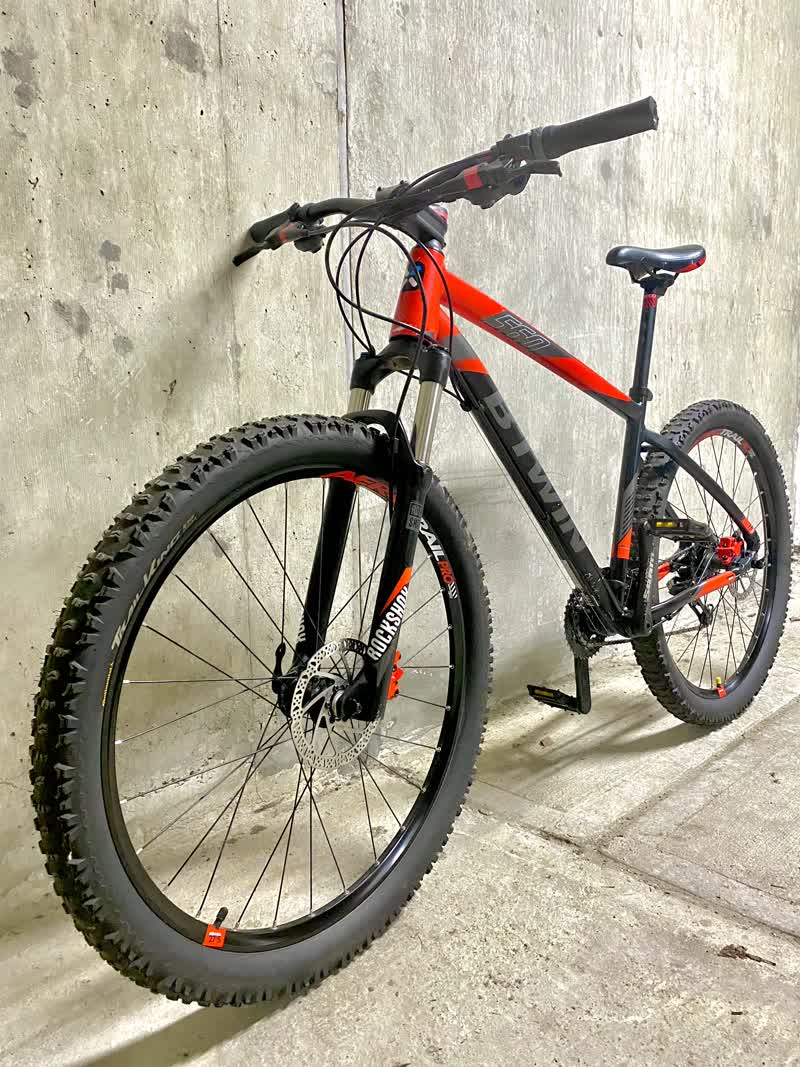Flipped bike
