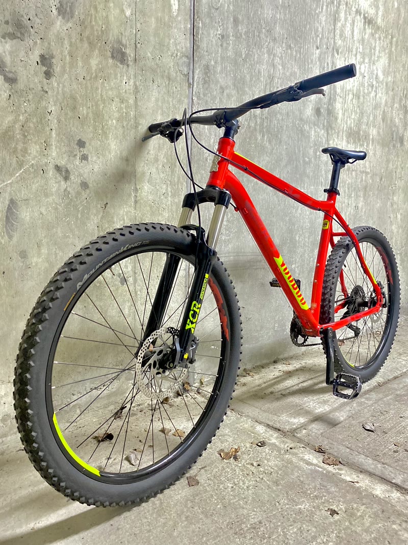 Flipped bike