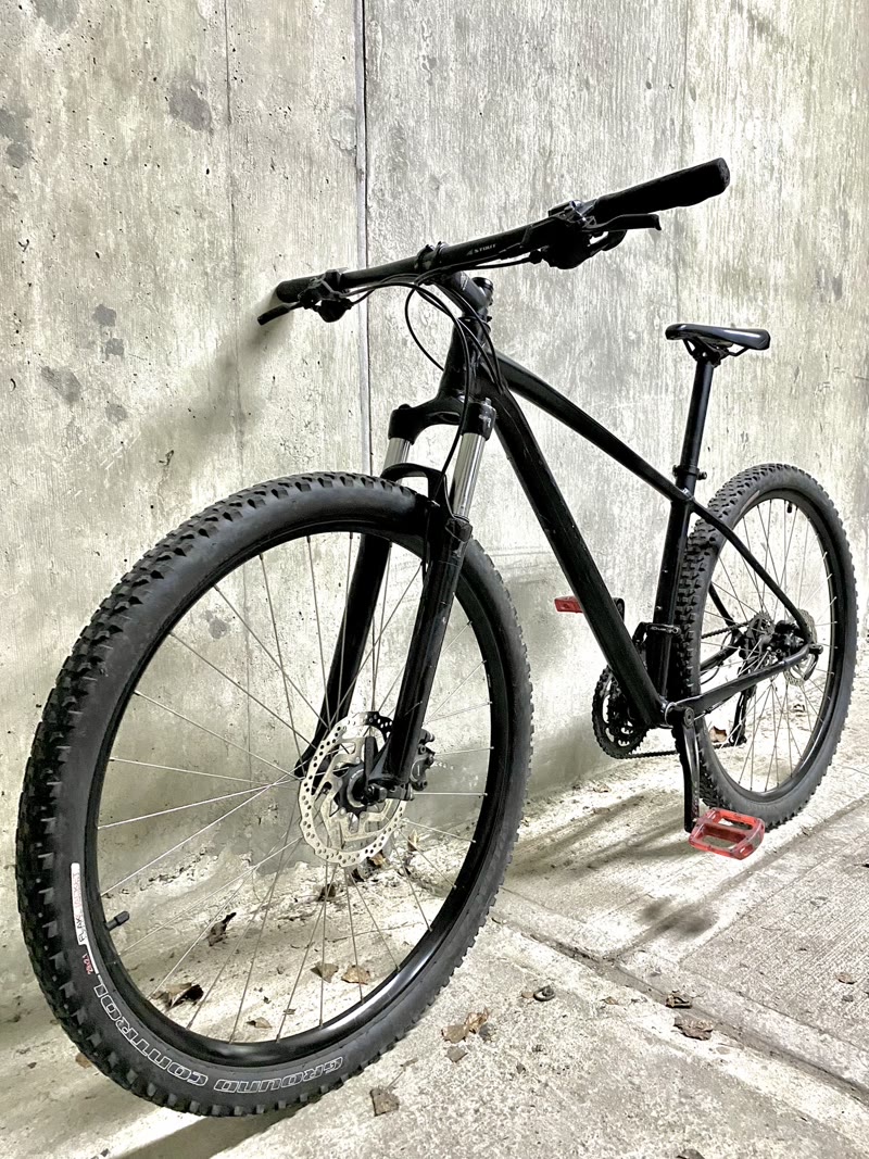 Flipped bike