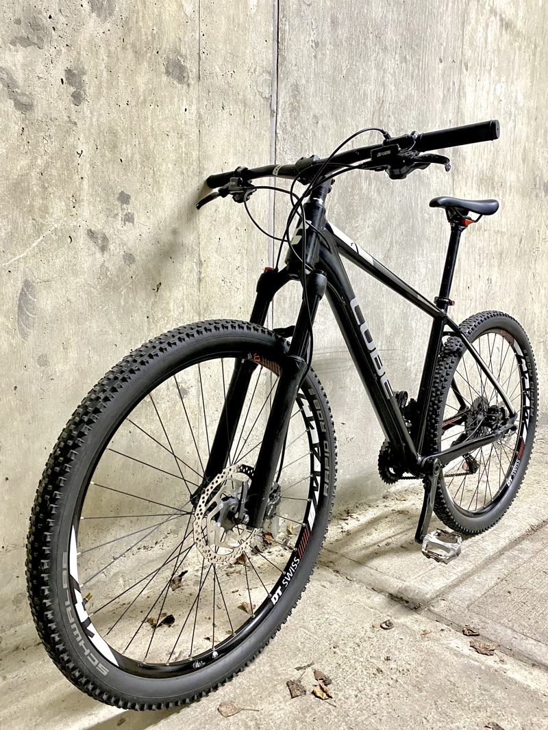 Flipped bike
