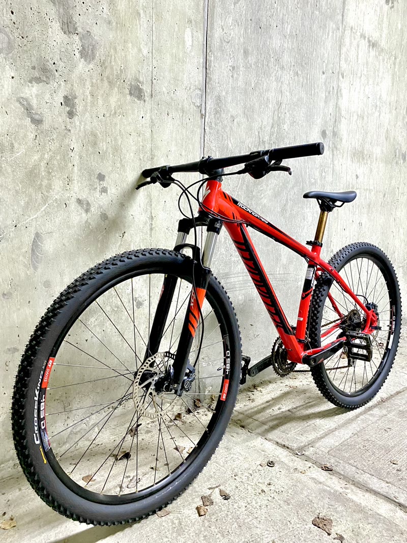 Flipped bike
