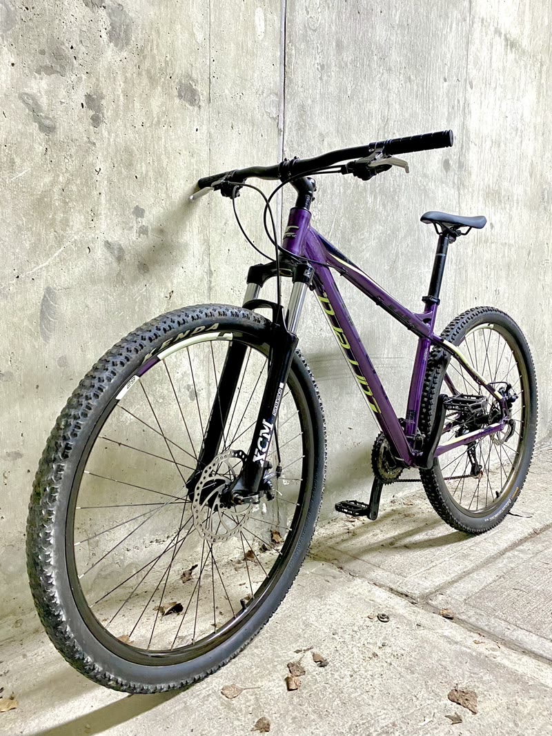 Flipped bike