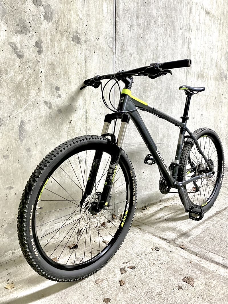 Flipped bike