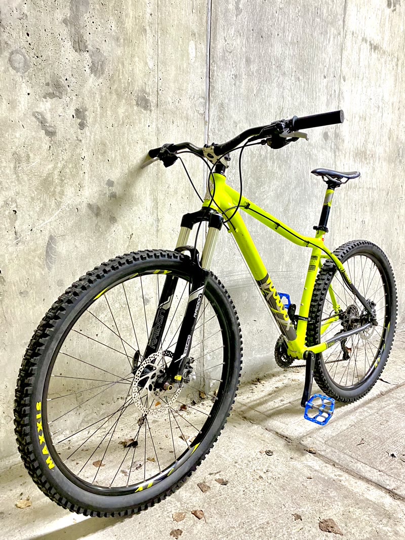 Flipped bike