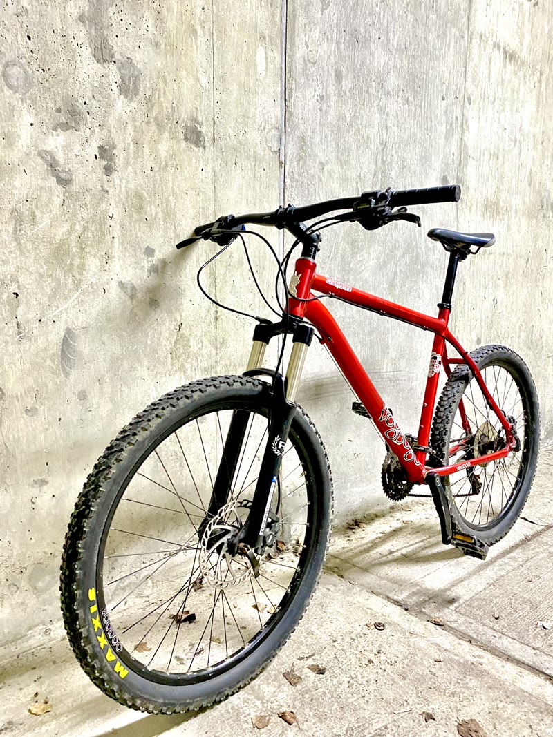 Flipped bike