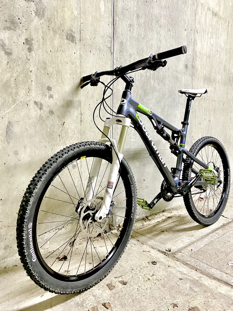 Flipped bike