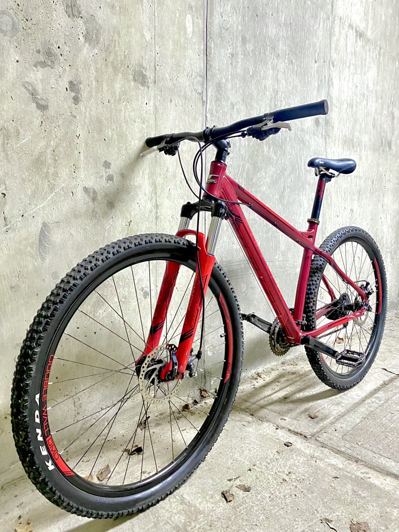 Flipped bike