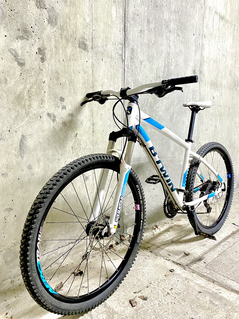 Flipped bike