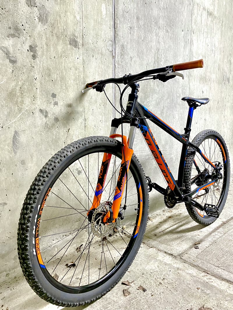 Flipped bike
