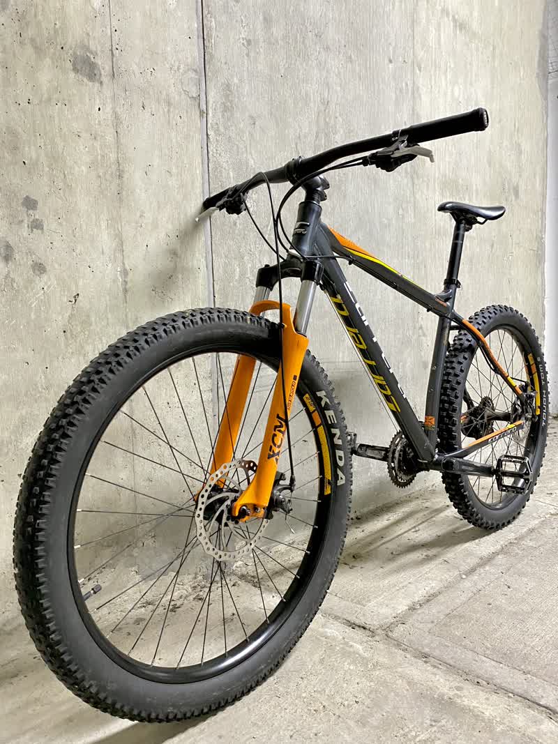 Flipped bike