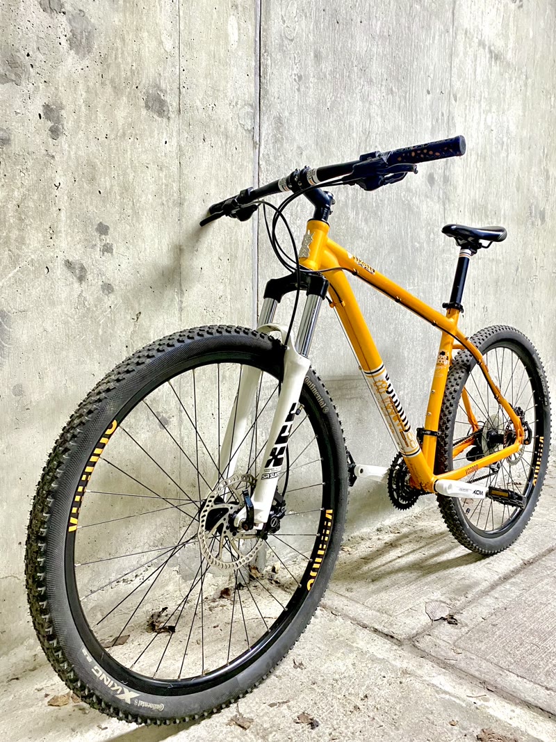 Flipped bike