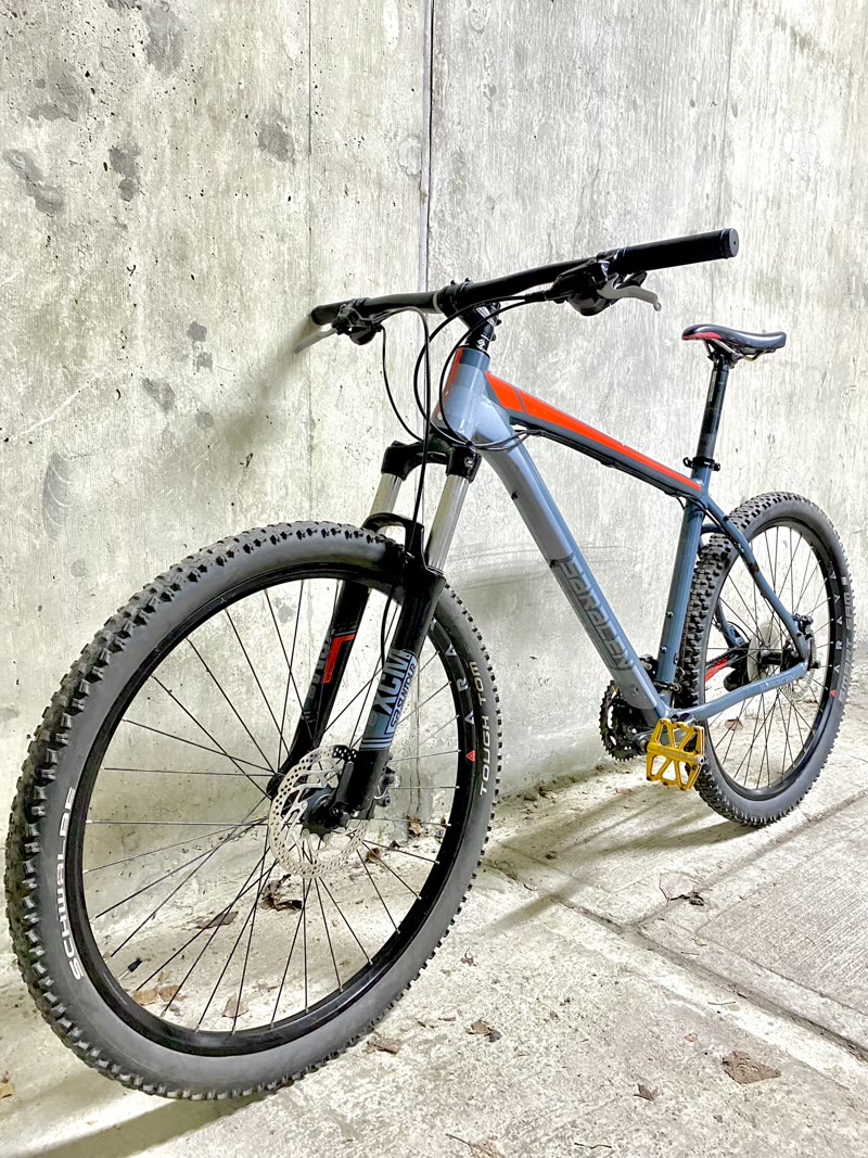 Flipped bike