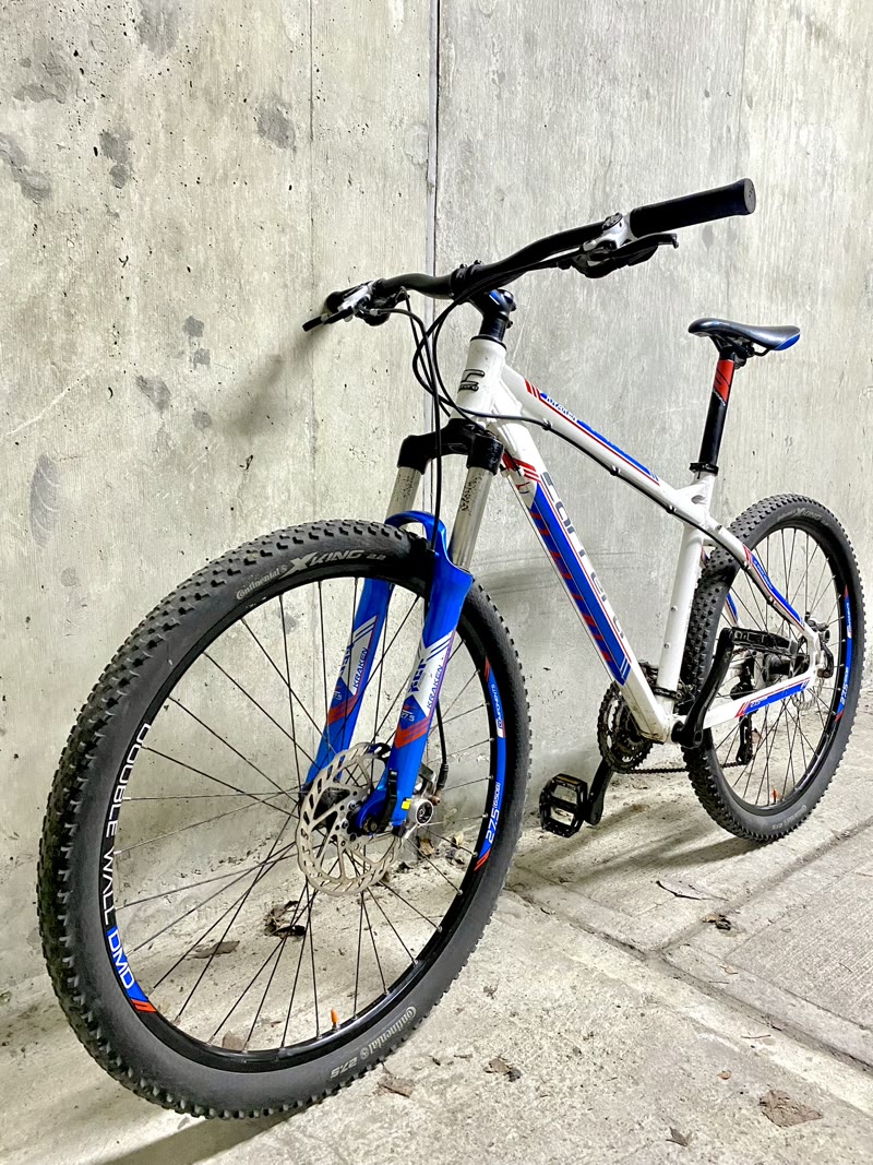 Flipped bike