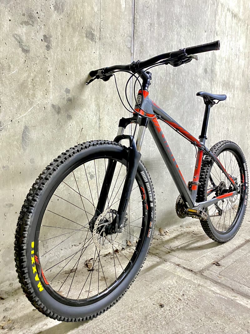 Flipped bike