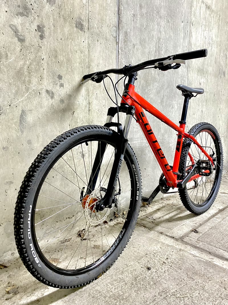 Flipped bike