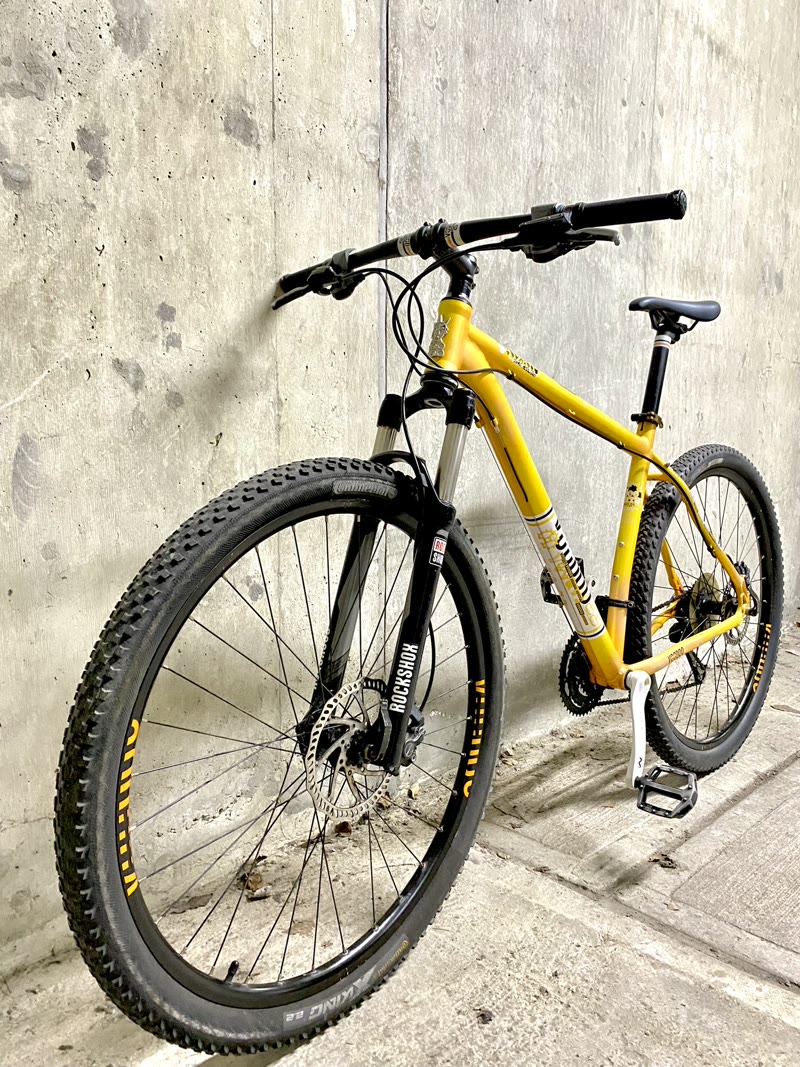 Flipped bike